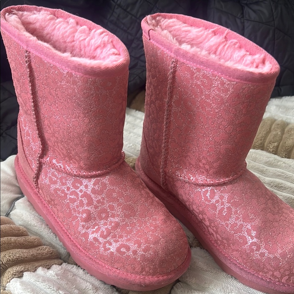 Pink Kids UGG Winter Boots